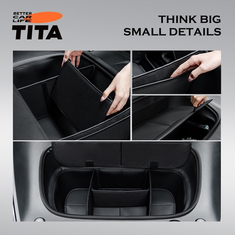 TITA 井 - 煥新版Model Y 前行李箱多格收納盒