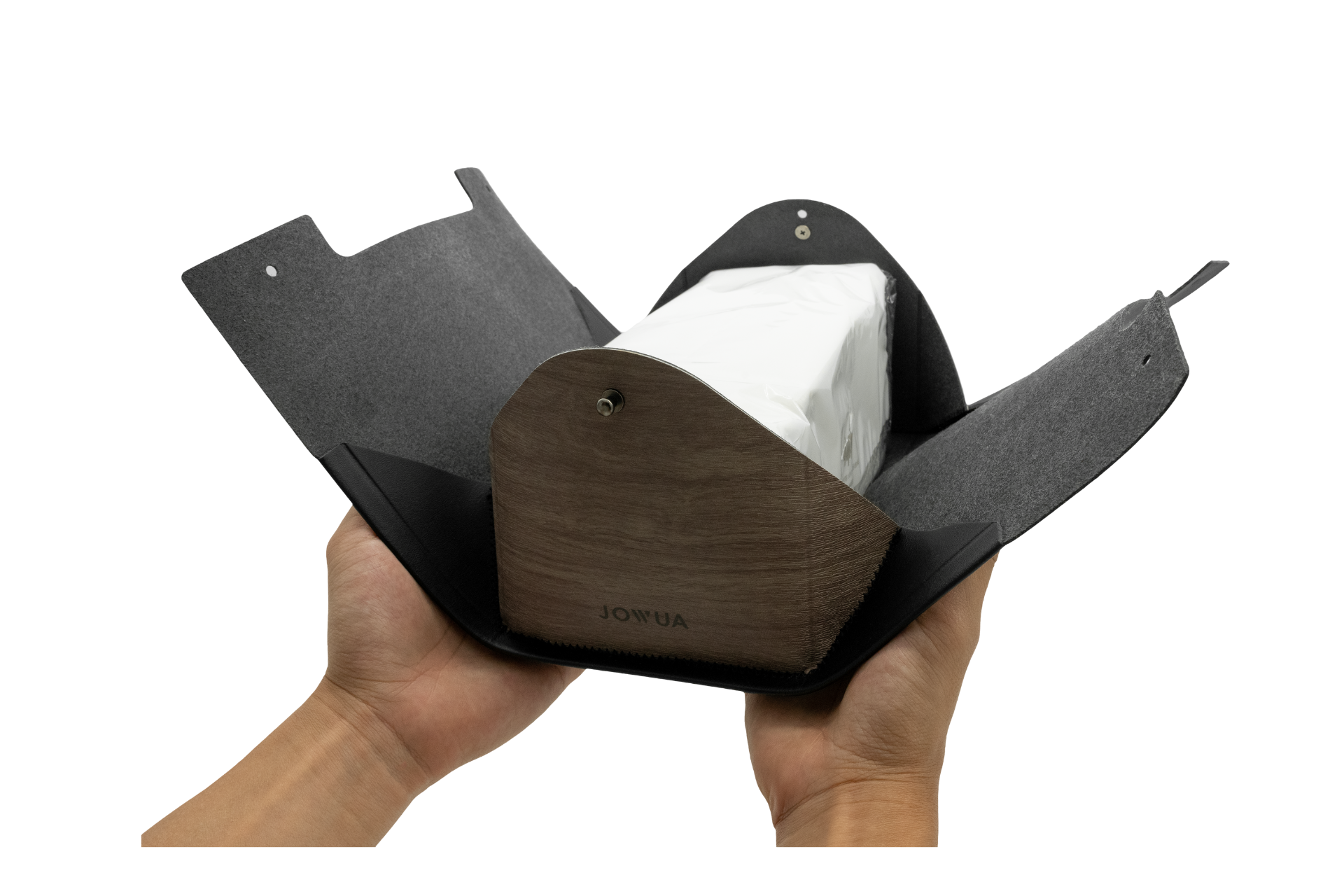 JOWUA MagSafe 皮革面紙盒