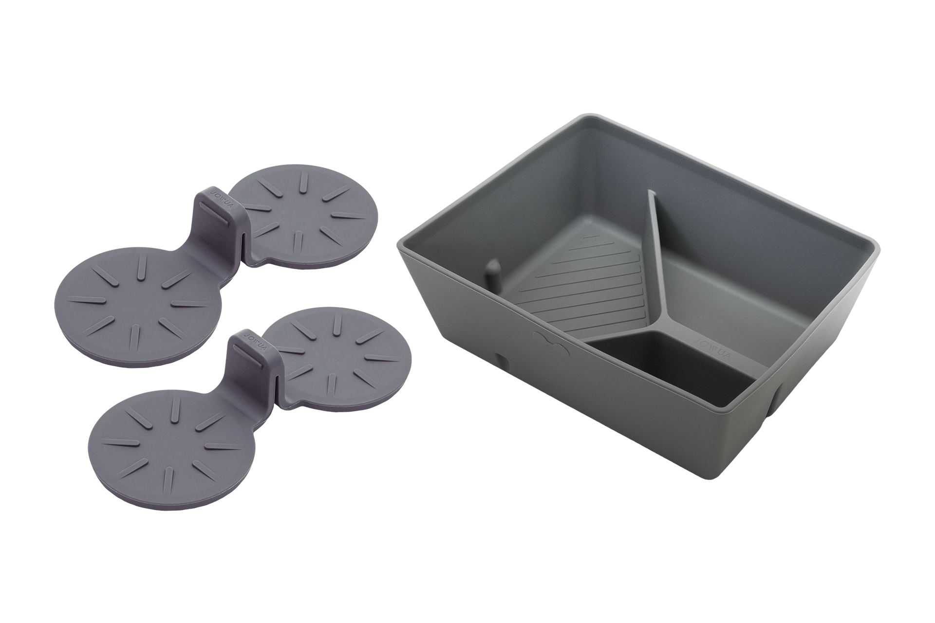 JOWUA 中控收納盒+杯墊組 (Model S/X)