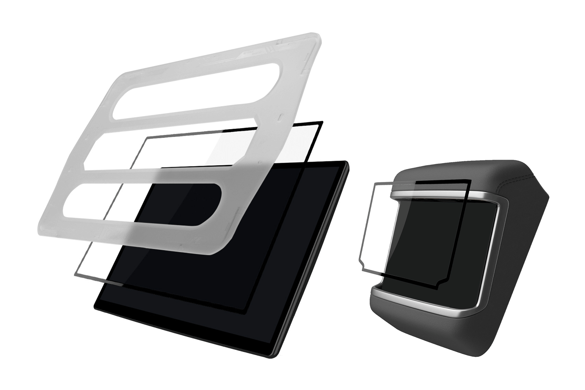 JOWUA 防眩抗指紋保護貼 (Model S/X)