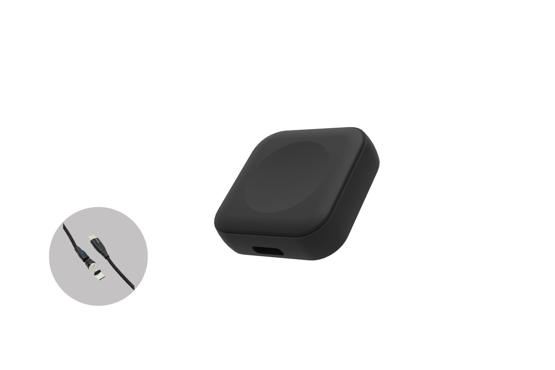 JOWUA 多功能無線充電底座+Apple Watch 無線充電器 組合