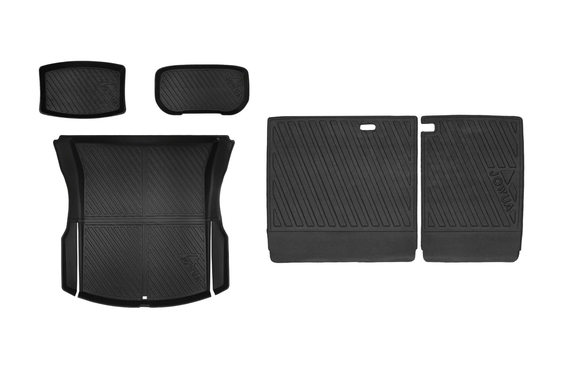 JOWUA立體防水行李廂墊|可加選『椅背墊組合』 (Model 3, 2024+ 煥新版)