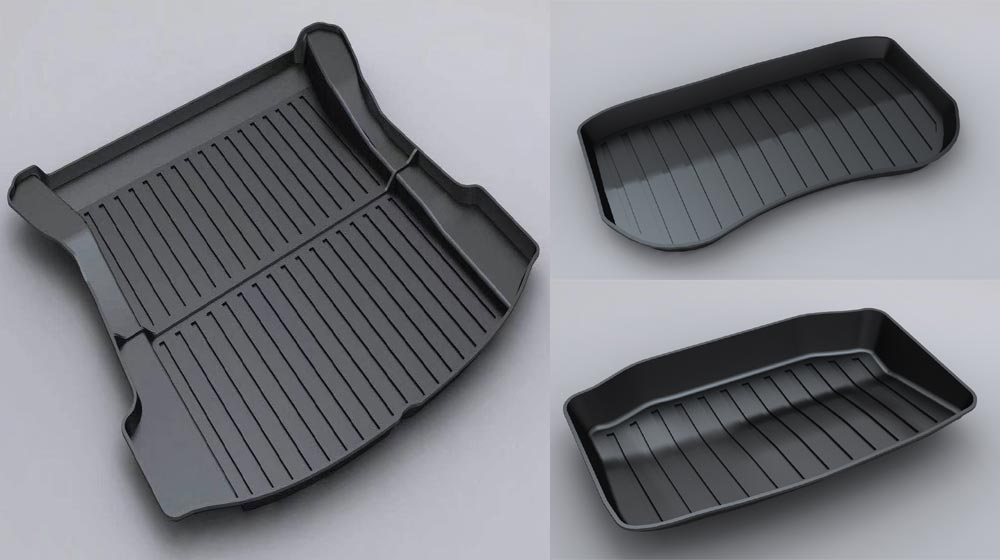 Tesla model 3 clearance rear trunk mat