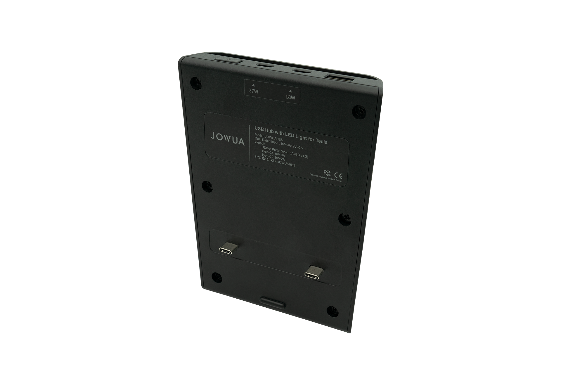 JOWUA Model 3/Y HUB集線器 (雙 USB-C 版)