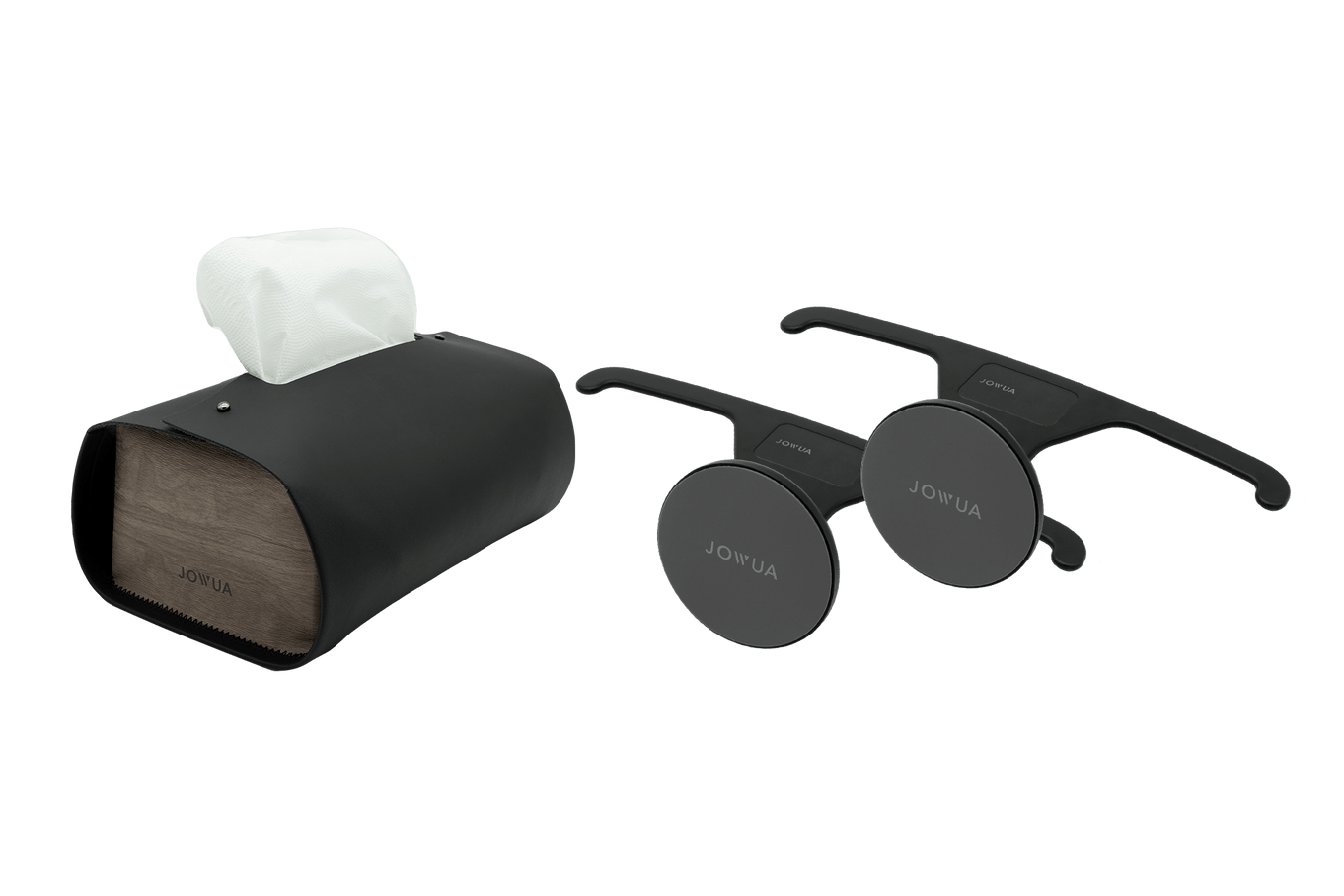 Jowua MagSafe Model 3/Y 磁吸掛鉤/面紙盒組