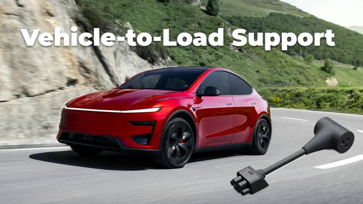 Tesla擴大Model Y V2L支援，部分新款車可變身行動電源