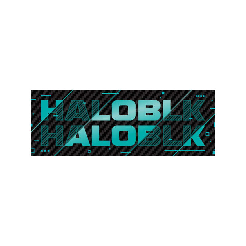 HALOBLK 黑洛  2025新款碳纖維車尾門貼標