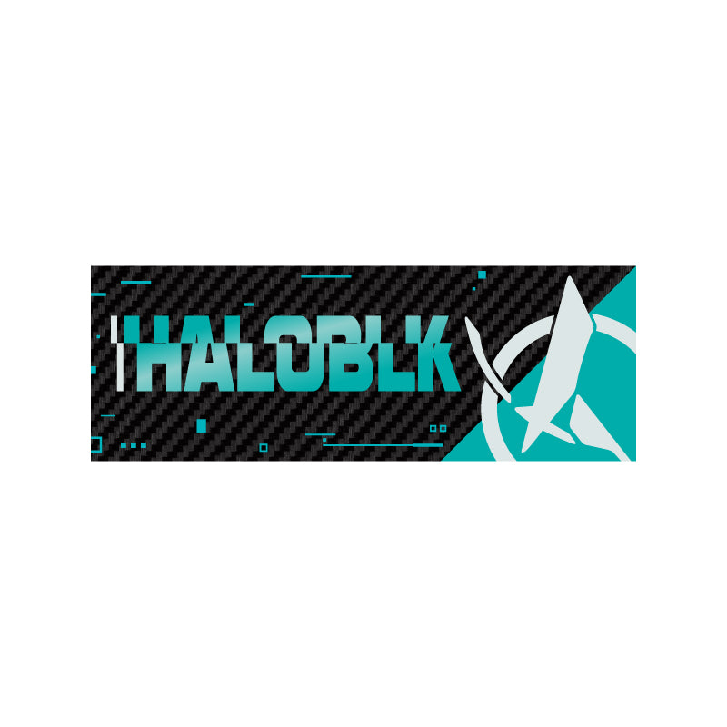 HALOBLK 黑洛  2025新款碳纖維車尾門貼標
