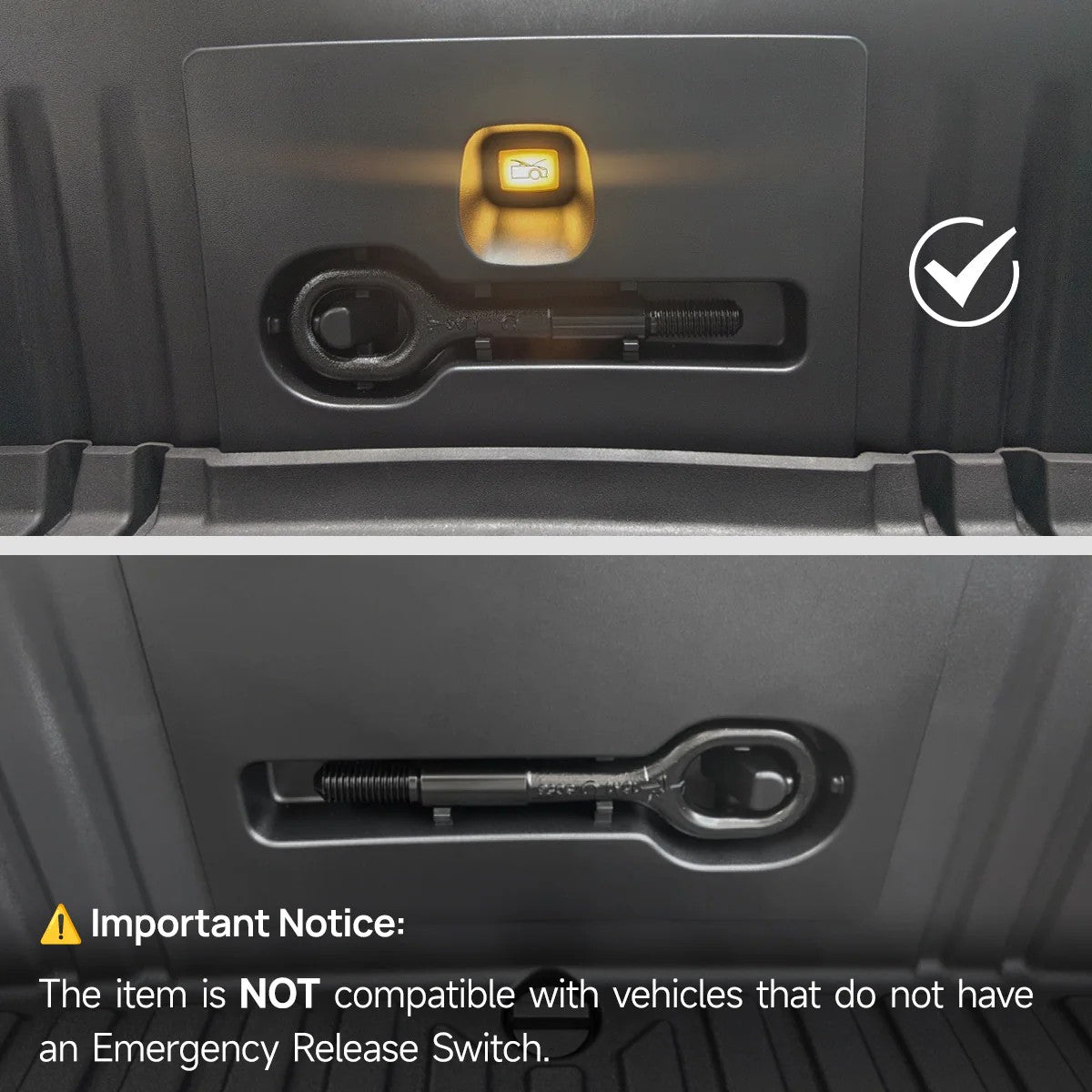 TPARTS 21-24年Model Y/煥新版Model Y Juniper 智能感應前/後行李箱雙色氛圍燈