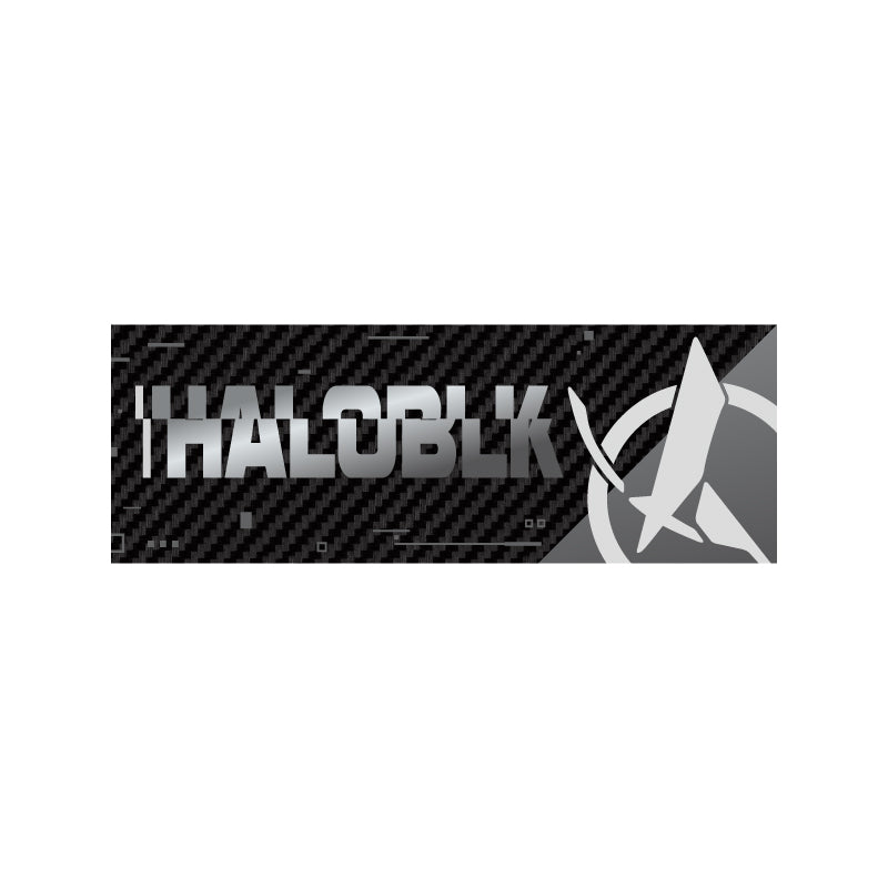 HALOBLK 黑洛  2025新款碳纖維車尾門貼標