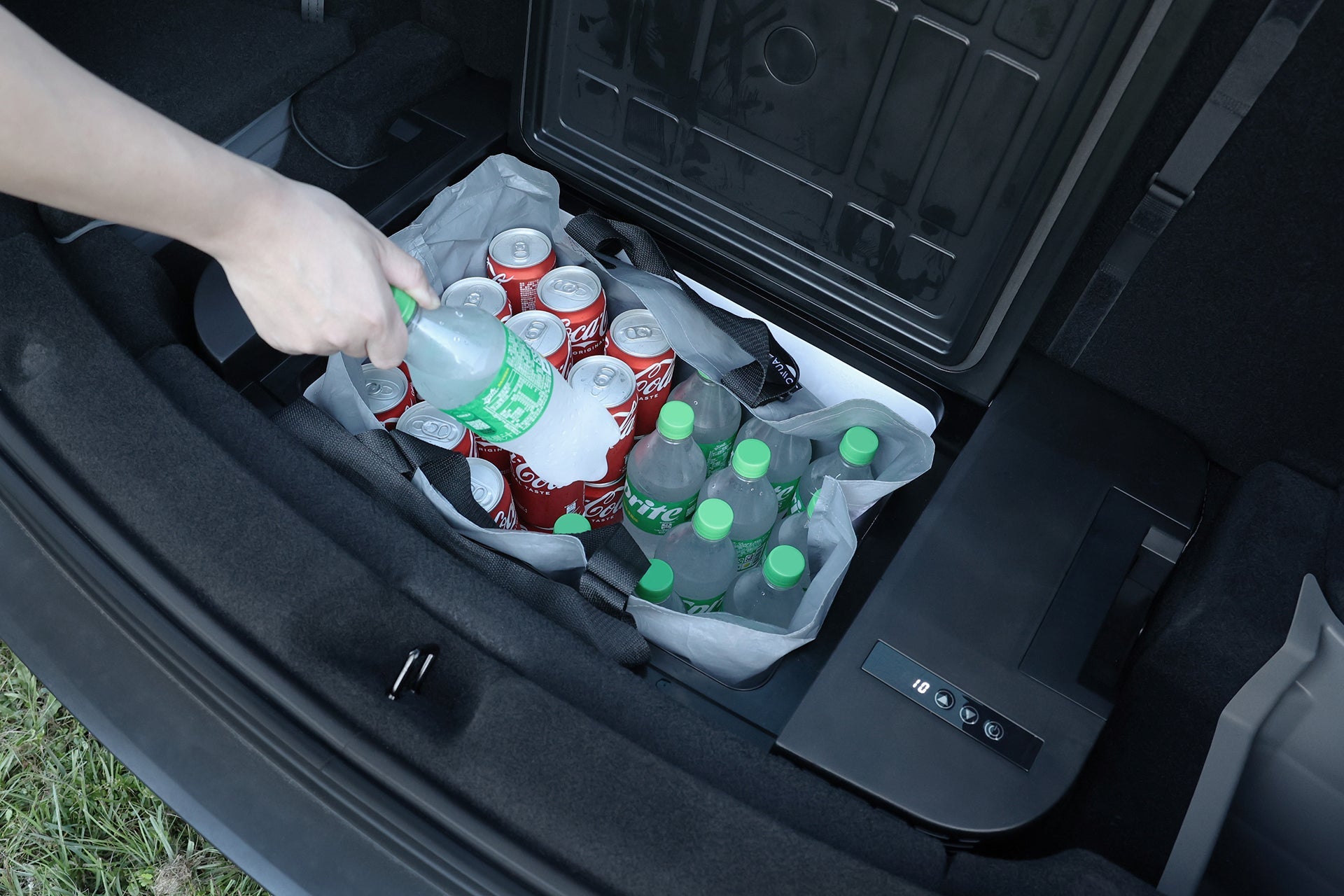 JOWUA Type-C ＆ 點菸器 雙軌車用行動冰箱 (Model Y全車系)