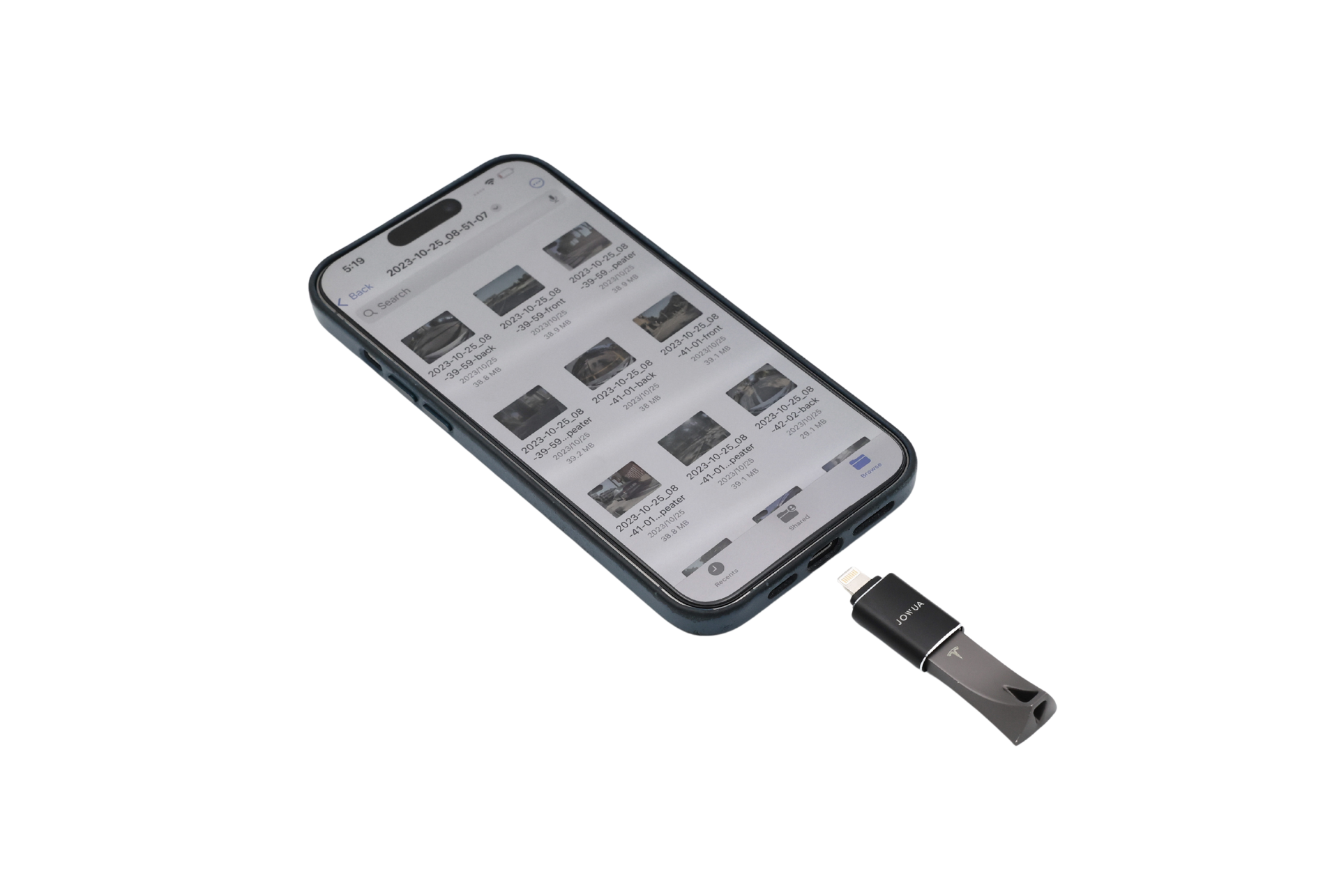JOWUA 哨兵讀取組 (USB-A to Type-C & Lightning)