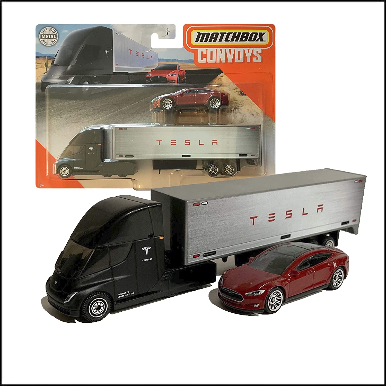 Matchbox Convoys Tesla Semi Trailer